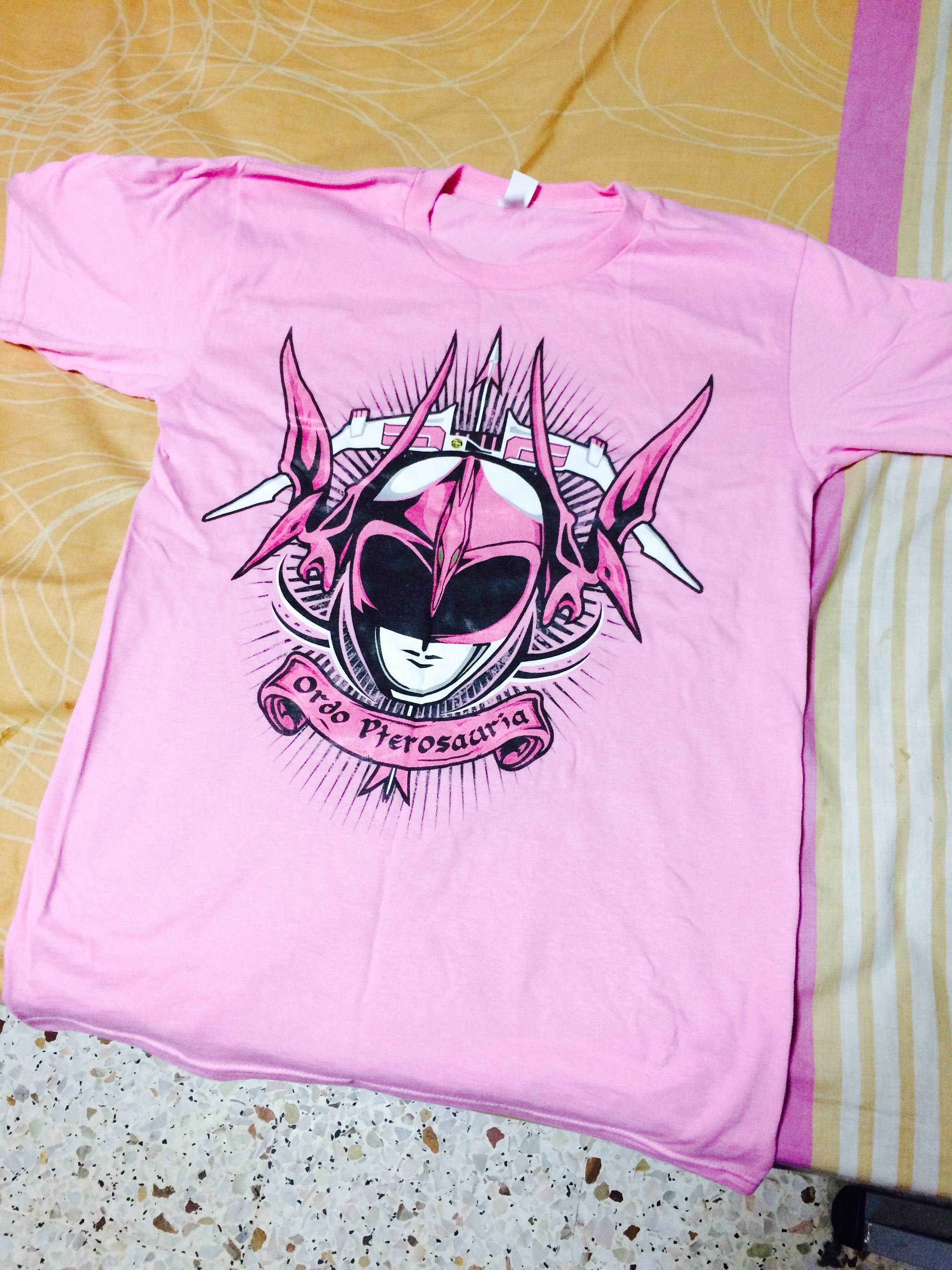 pink ranger t shirt