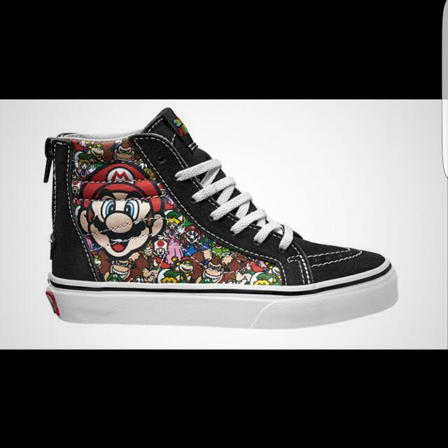 Mario vans high tops new arrivals