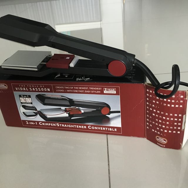 vidal sassoon crimping iron