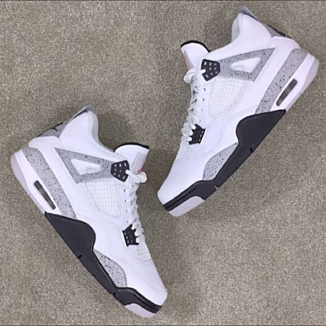 white cement 4 on feet