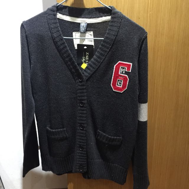 zara boys cardigan
