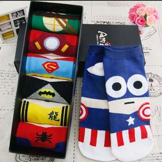 [PO] Superheroes Socks