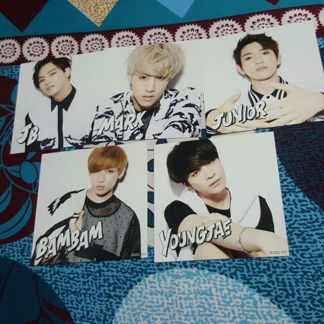 Got7 Laugh Laugh Laugh Japanese Postcards Entertainment K Wave On Carousell