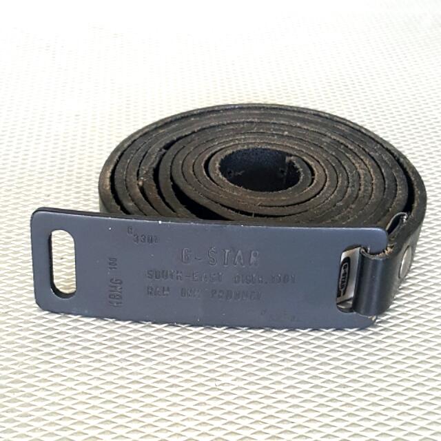 g star leather belt