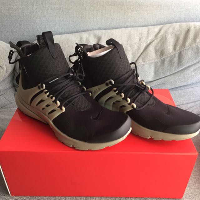 Acronym x nikelab air presto mid black bamboo outlet