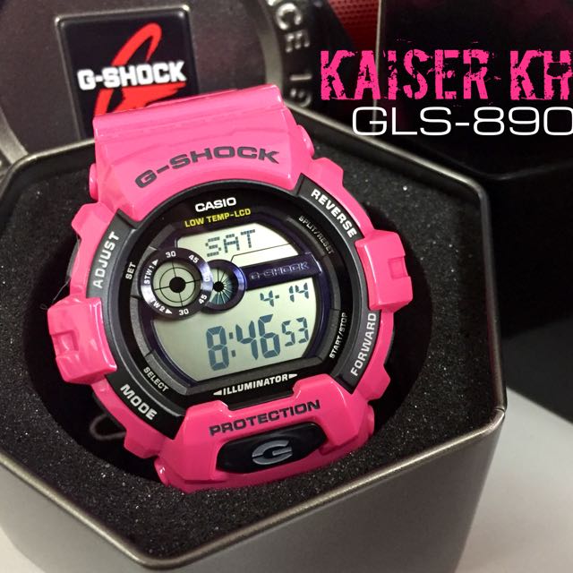 Original Casio G Shock GLS 8900 4DR Pink G Lide