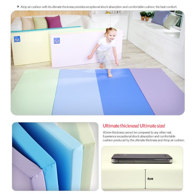 Premium Korean Foldable Play Mat Babies Kids Babies Kids Fashion on Carousell