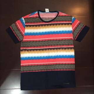 圖騰 T-shirt 海灘風 男