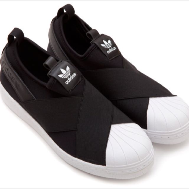 Adidas Slip-on shoes, Women's Fashion, Footwear, Sneakers on Carousell