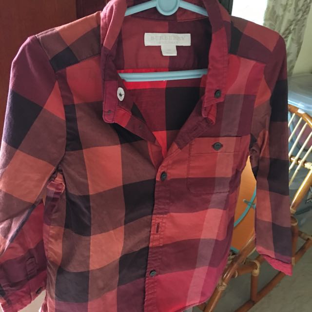 Burberry shirt kids 2016 on sale