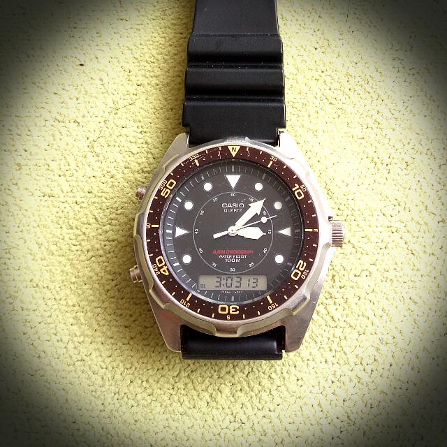 Casio Diver Watch Men S Fashion Watches On Carousell