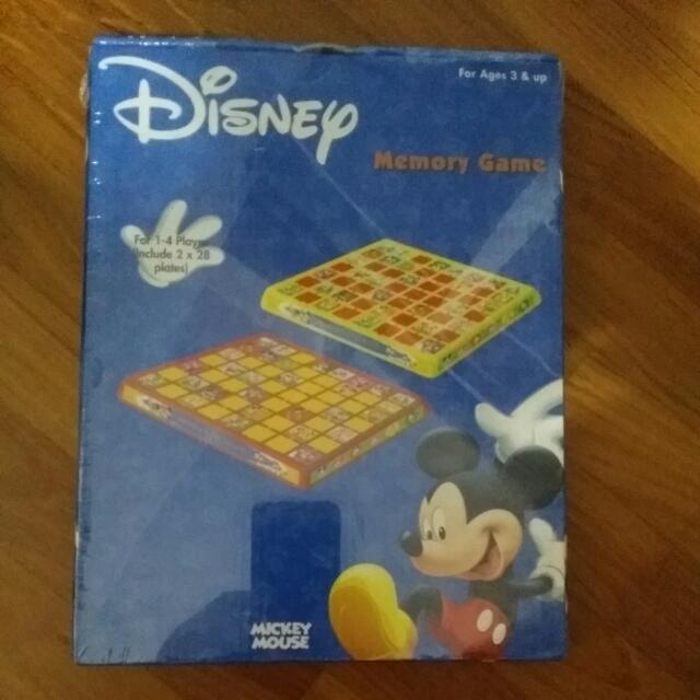 Disney Memory Game, Toys & Games, Board Games & Cards on Carousell