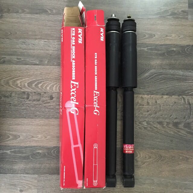 Kyb Excel G Gas Shock Absorber Rear Honda Fit Jazz Gd1 Gd3 Car Accessories On Carousell