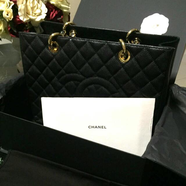 Preloved Chanel Gst Luxury Bags Wallets On Carou