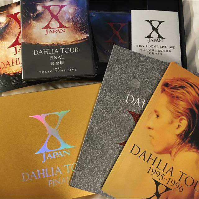 X JAPAN DAHLIA TOUR FINAL完全版, 興趣及遊戲, 收藏品及紀念品, 明星