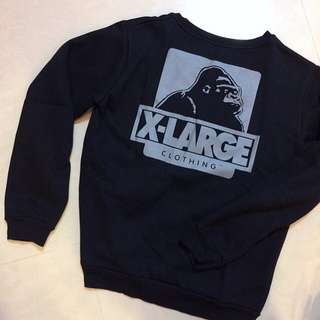 Xlarge 大學踢 衛衣
