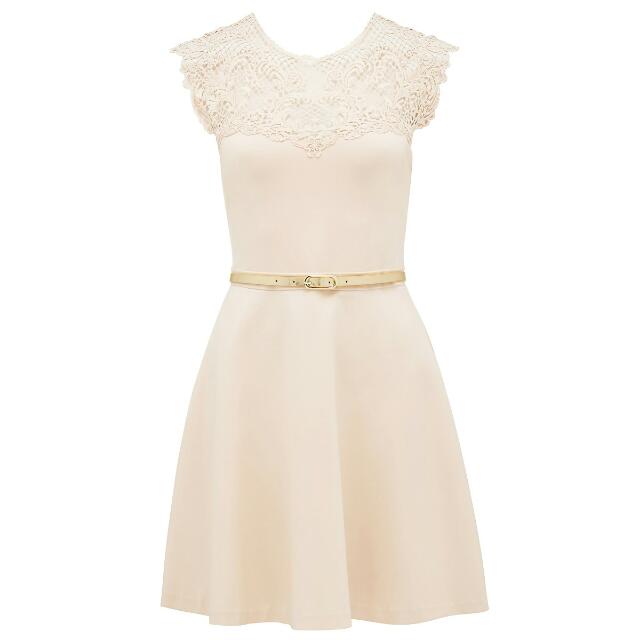 forever new lace skater dress