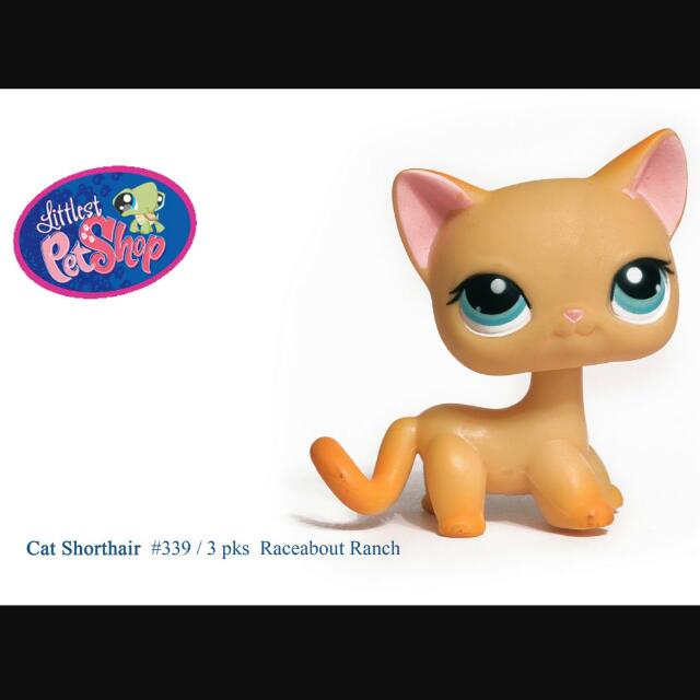 LPS Shorthair Cat #339, Toys & Games, Bricks & Figurines on Carousell