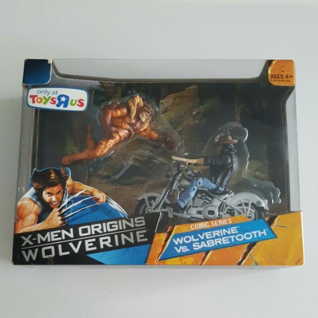 MISB Hasbro Toys R Us Exclusive Marvel X men Origins 3.75