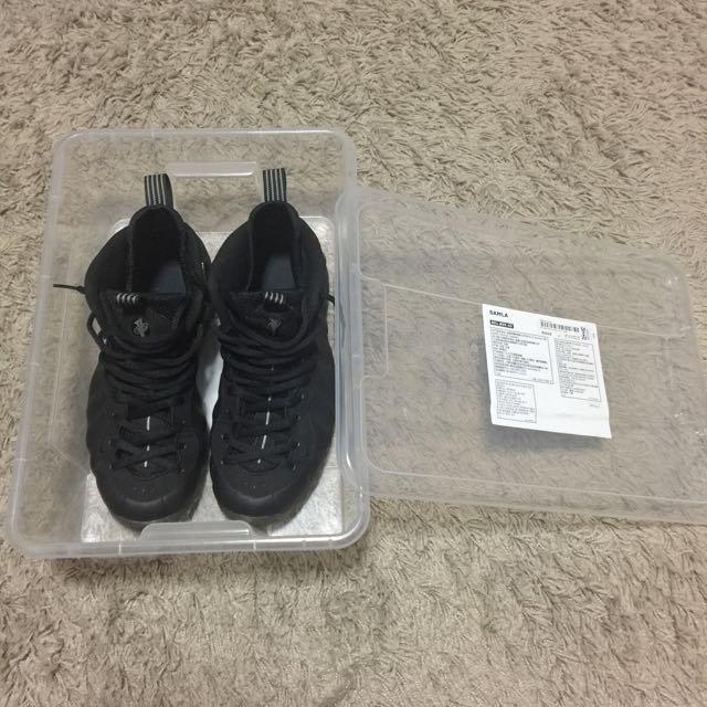 Nike Air Foamposite One Stealth, Women's Fashion, Footwear, Sneakers on  Carousell