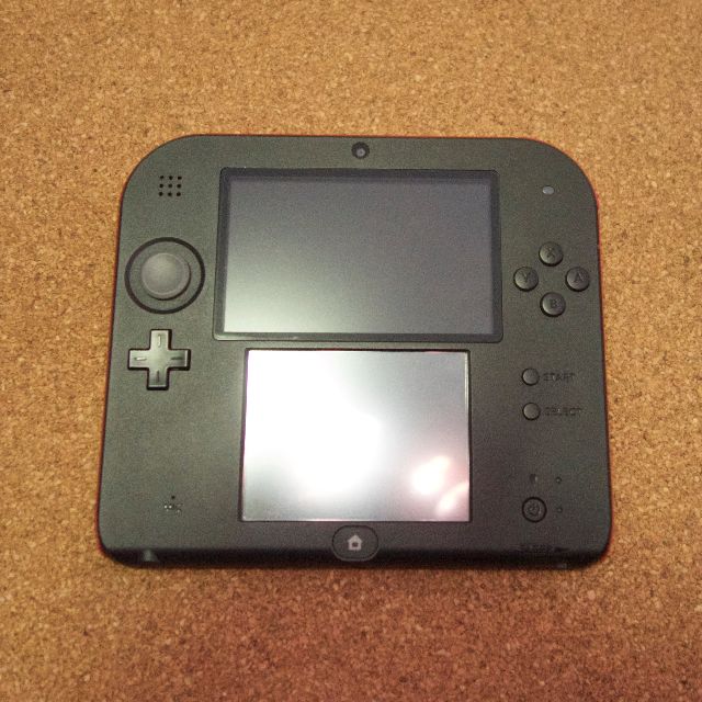 2ds red and black