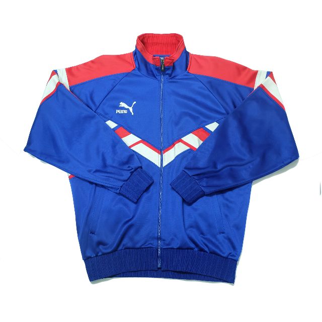 puma red and white jacket