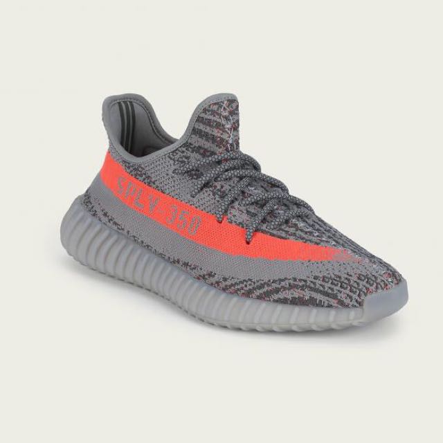 grey orange yeezy 350
