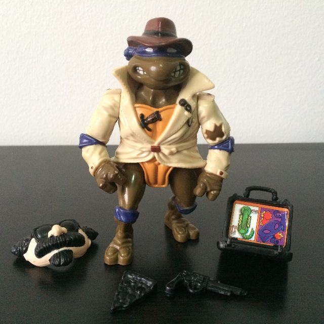 TMNT Undercover Don 1990 Action Figure Complete