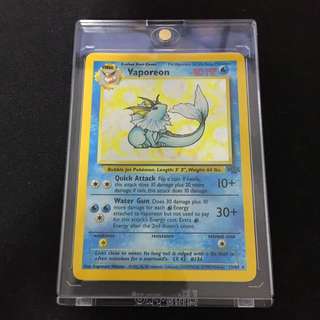 Vaporeon Holo Unlimited