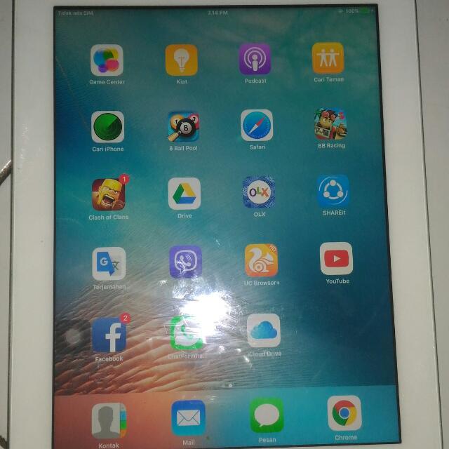 Apel Ipad 64gb Telepon Seluler Tablet Aksesoris Tablet Handphone Di Carousell