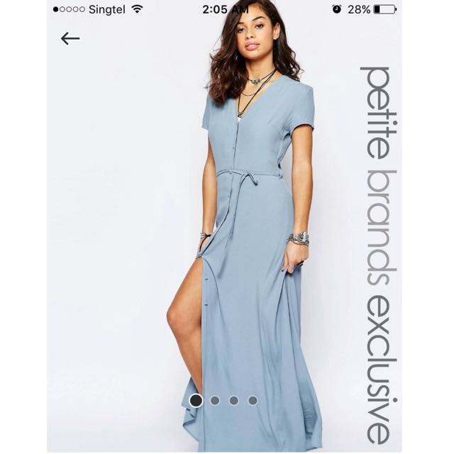 Glamorous petite maxi dress top