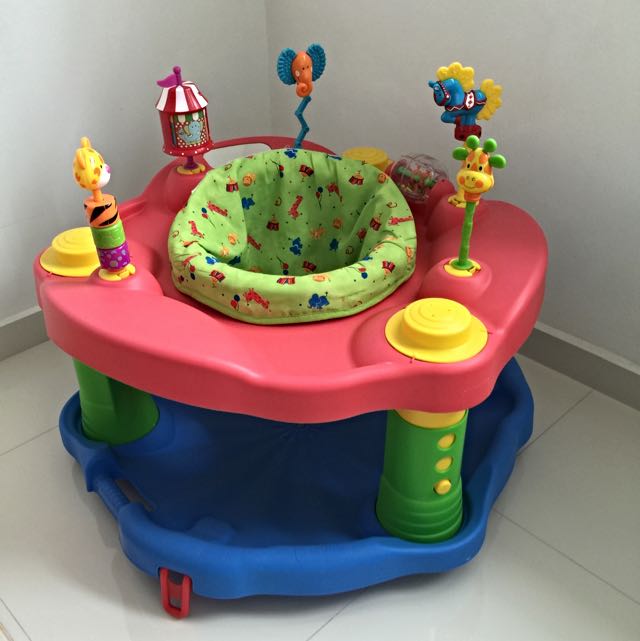 (Reserved) Good condition Evenflo Delux Exersaucer, Babies & Kids