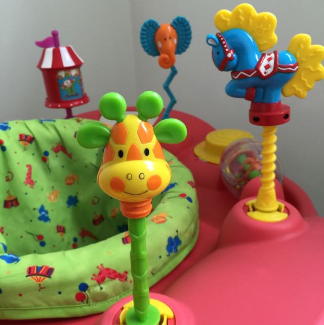 (Reserved) Good condition Evenflo Delux Exersaucer, Babies & Kids