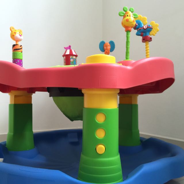 (Reserved) Good condition Evenflo Delux Exersaucer, Babies & Kids