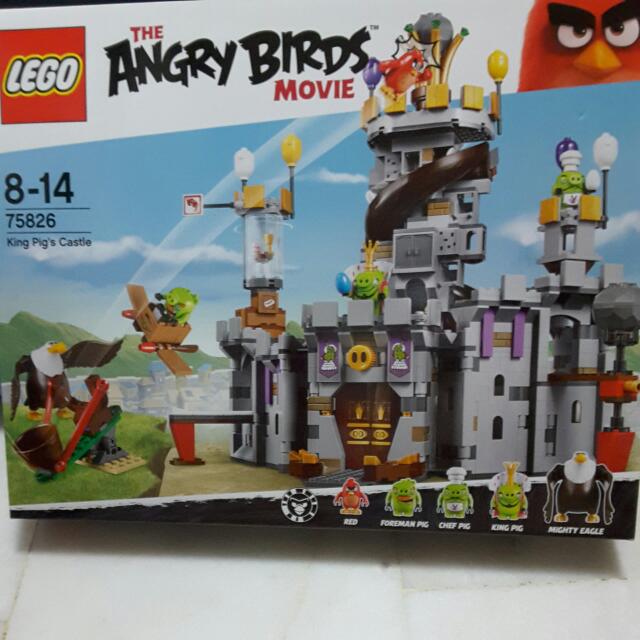 Lego 75826 King Pigs Castle Toys Games Bricks Figurines On