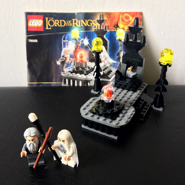 lego lord of the rings wizard battle