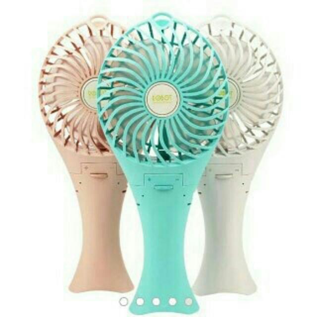 robot mini fan