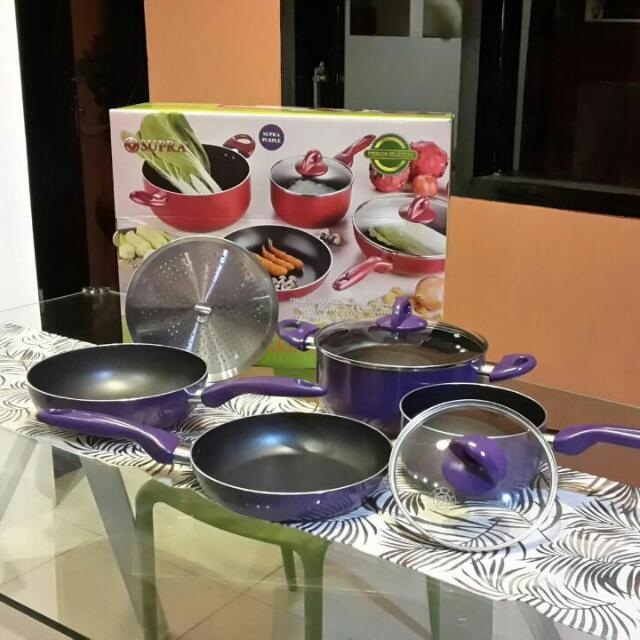 Panci Set Supra 7pcs Kitchen Appliances On Carousell
