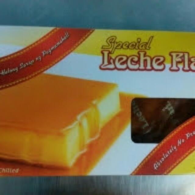 Special Leche Flan & Ube, Food & Drinks, Packaged & Instant Food on Carousell