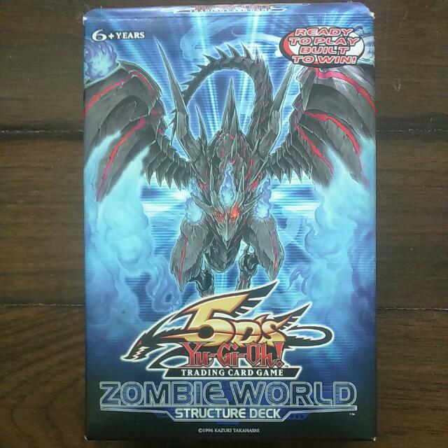 Yu-Gi-Oh! Zombie World Structure Deck (TCG), Hobbies & Toys, Toys ...