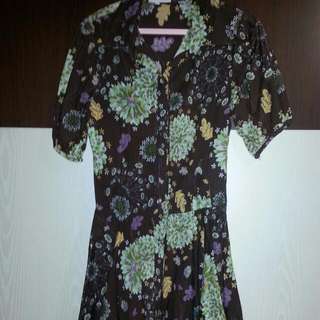 Karimadon Floral Dress (No Belt)