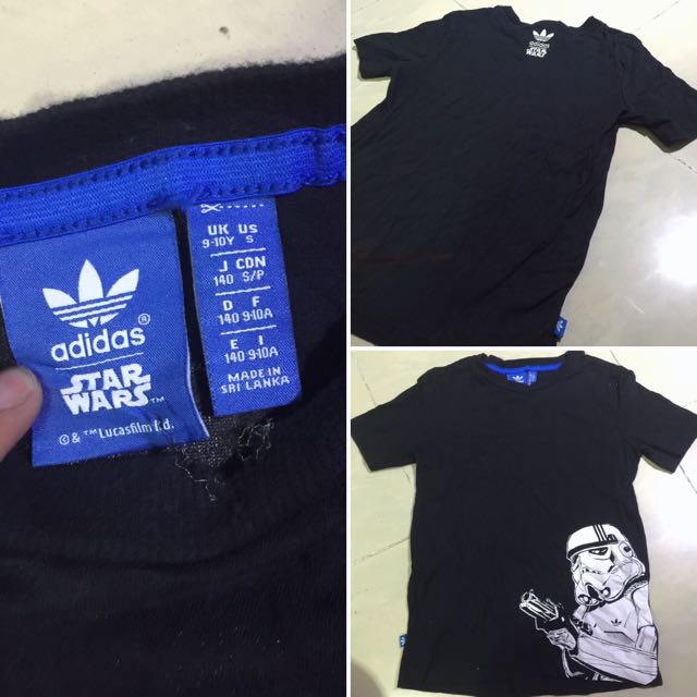 t shirt adidas star wars