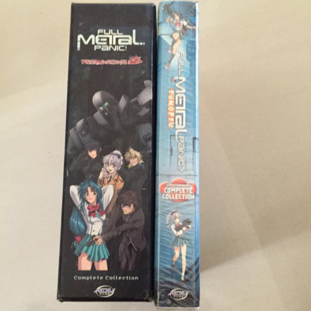 Wallpaper Anime Dvd Sets Full Metal Panic Fumoffu Music Media Cds Free HD