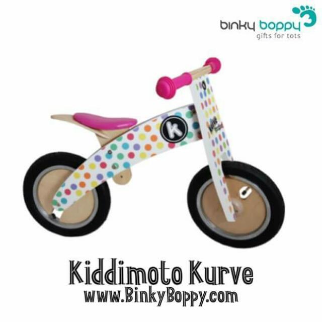 BNIB Kiddimoto Kurve Balance Bike Babies Kids Infant Playtime on Carousell