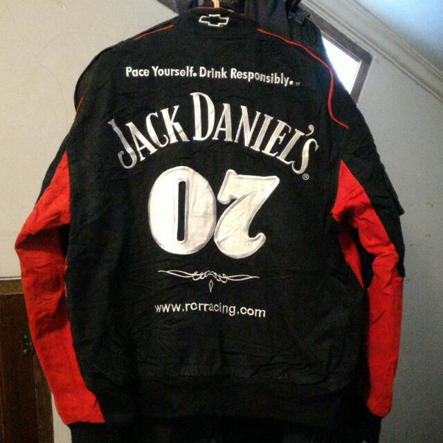 Jack Daniel S Nascar Racing Team Jacket Fesyen Pria Pakaian Di Carousell