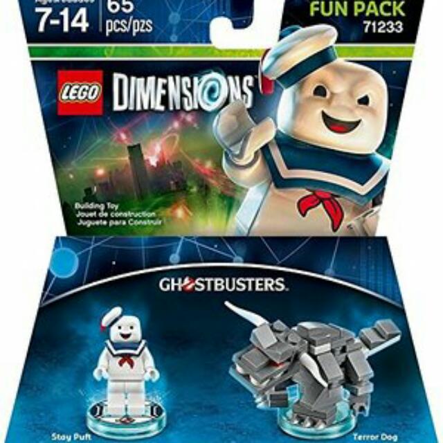 Lego Ghostbuster Hq Marshmallow Man Dimension Toys Games