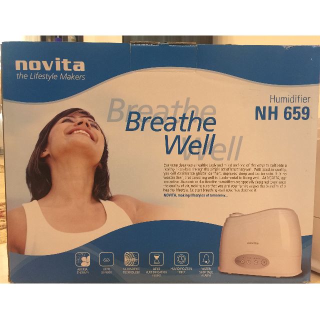 NOVITA Humidifier NH 659 (5 Ltrs), TV & Home Appliances, Air Purifiers ...