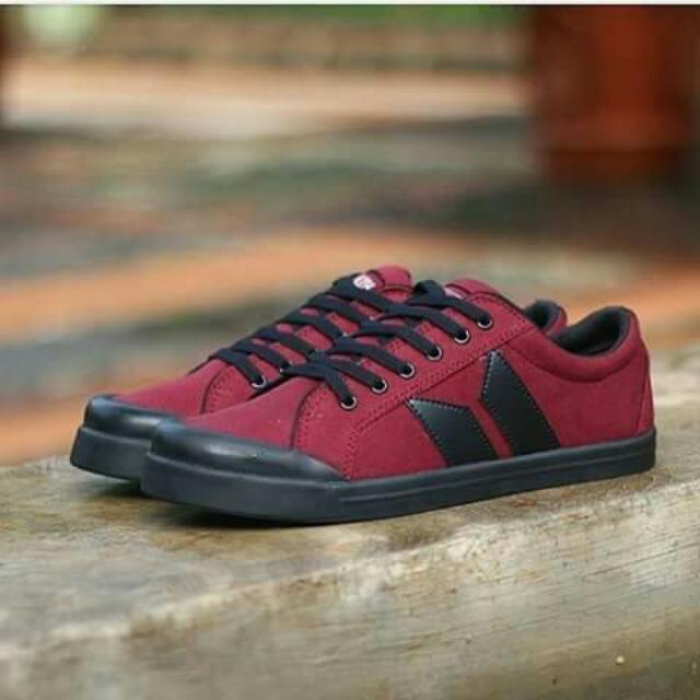 Sepatu Macbeth Vegan Eliot Maroon Grade Man M96 Sneaker Shoes Olshop Fashion Olshop Wanita Di Carousell