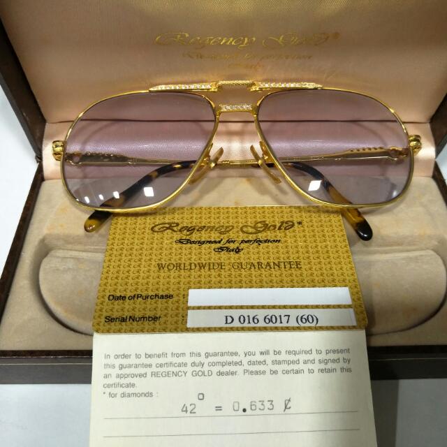 solid gold sunglasses