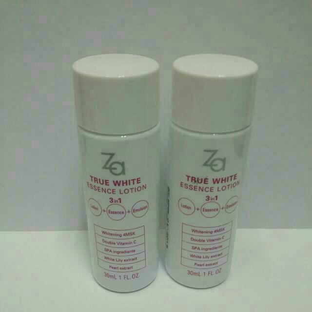 Brand New Za True White Essence Lotion Free Postage Health Beauty On Carousell